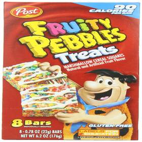 B004r8deek Post Fruity Pebbles Treats 6.2-ounce Pack Of 40.78 Ounce 32 10004021