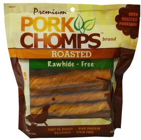 2168 Premium Pork Chomps Roasted Twistz Large 45ct 3 X 15ct