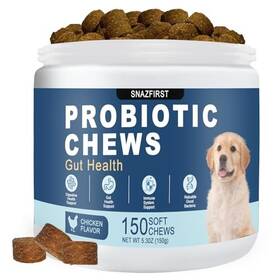 B0ft8f38g1 Probiotic Chews For Dogs Digestive And Immune Support 150 Ct