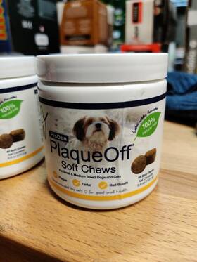 Proden 797801604789 Dog Plaqueoff Chew Small/medium 45 Count