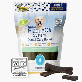 Proden Plaqueoff 691835483351 System Dental Care Bones Mint Fusion 13 Count 17-oz Bag