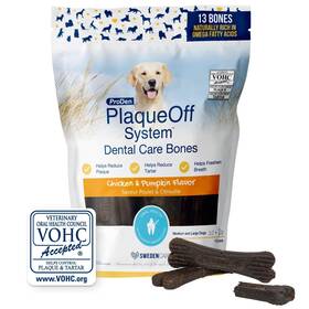 Pddcb2 Proden Plaqueoff Dental Bones Chicken And Pumpkin 17 Ounce 1.06 Pound Pack Of 1