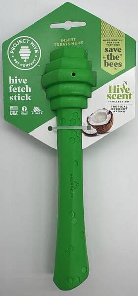 Project Hive 850022898419 Pet Company Fetch Stick Coconut Fast Shipping New