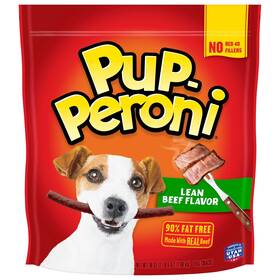 Pup-peroni 079100830534 Dog Treats Lean Beef Flavor 38 Ounce Made With Real 90% Fat Free