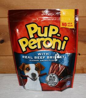 Pup-peroni 079100836284 Dog Treats With Real Beef Brisket Hickory Smoked Flavor 1 22.5 Oz