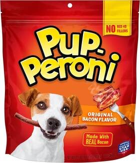 Pup-peroni 079100836321 Dog Treats Original Bacon Flavor 1.41 Pound Pack Of 1 Brown