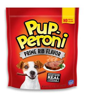 7910083682 Pup-peroni 35 Oz Prime Rib Beef Flavor Dog Treats