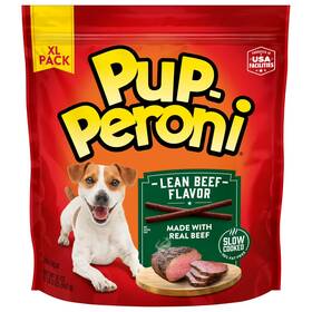 C00127 Pup-peroni Lean Beef Flavor Dog Treats 35 Oz Bag