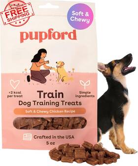 Pupford 313108112125 Soft And Chewy Training Treats For Dogs Puppies Chicken 5 Oz