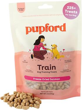 Pupford 445038766758 Freeze Dried Training Treats For Dogs And Puppies 225 Two Ingredient Bit