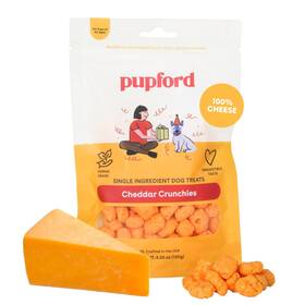 Pupford 850051644568 Cheese Crunchies All-natural Healthy Freeze Dried Single-ingredie