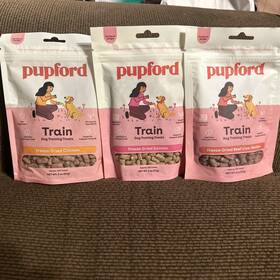 Pupford 850980008554 Train Dog Training Treats - Freeze Dried Beef Chicken And Salmon