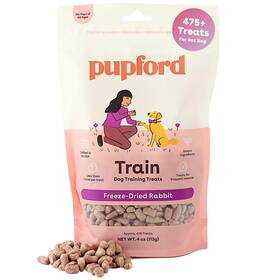 Pupford 850980008585 Freeze Dried Dog Treats Salmon 4 Oz Training Dogs Puppies Ingredient