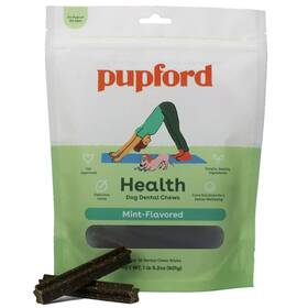 Pupford 850980008615 Dental Chews For Dogs Freshens Breath Scrapes Plaque Safe Gut Healt Pupford 850980008615 Dental Chews For Dogs Freshens Breath Scrapes Plaque Safe Gut Healt