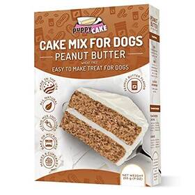 Puppy Cake 837654868041 Wheat-free Mix For Dogs To Eat - Includes Peanut Butter Flavor Mi