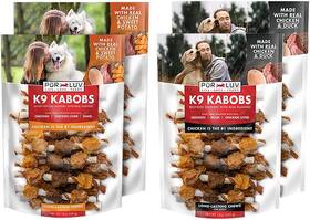 Pur Luv 726084898745 K9 Kabob Real Chicken Duck And Sweet Potato Dog Treats Made With