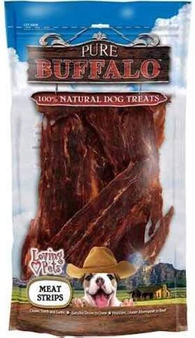 5667 Pure Buffalo 3.5 Oz. Jerky Meat Strips
