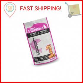 1pbmt49sm Purebites Mini Salmon Freeze Dried Dog Treats 1 Ingredient Made In Usa 1.7oz