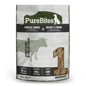 Purebites 780231563597 Beef Freeze Dried Dog Treats 1 Ingredient Made In Usa 8.8oz