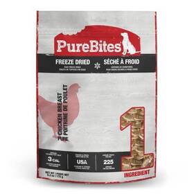 Purebites 878968001045 Chicken Freeze Dried Dog Treats 1 Ingredient Made In Usa 6.2oz