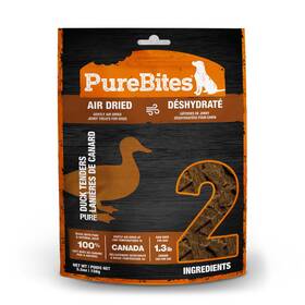 Purebites 878968002554 Duck Air Dried Jerky Dog Treats 5.5 Oz