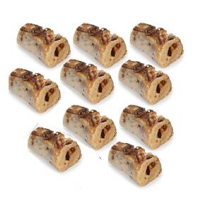 Ppzx5650b Purepet 10 Meaty Dog Bone Bulk Packs All Natural Buffalo Healthy Lean Beef Dental Health