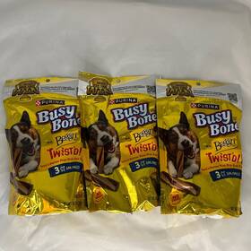 Purina 038100102980 3 Busy Bone With Beggin Twist D Bacon 10.5oz Pouch