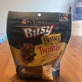 Purina 038100176479 Busy Bone With Beggin Twistftd Dog Treats. 10ct