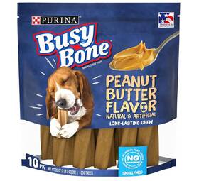 Purina 038100191960 Busy Bone Made In Usa Facilities Long Lasting Small/medium Breed Adult
