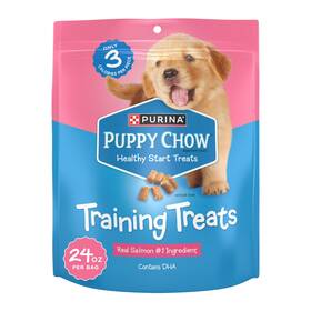 12602 Purina Puppy Chow Training Treats Healthy Start Real Salmon 24 Oz Pouch