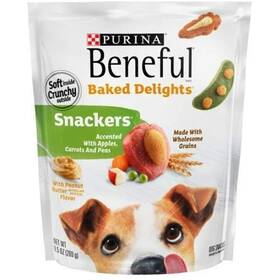 1780016543 Purina Beneful Baked Delights Dog Treats Snackers Peanut Butter