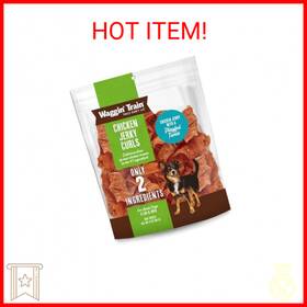 17091 Purina Waggin Train Wagginft Limited Ingredient Grain Free Dog Jerky Treat Chicken Curl