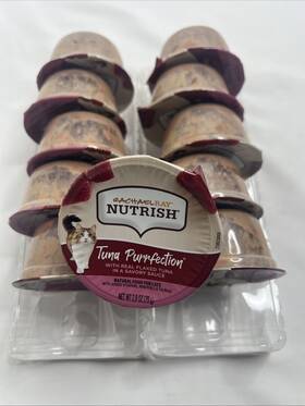 Rachael Ray 071190007063 Nutrish Tuna Purrfection Grain-free Wet Cat Food 2.8-oz Case Of 11