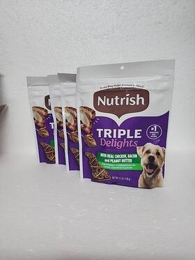 46640320 Rachael Ray Nutrish Triple Delights Dog Treats Real Chicken 4.5oz Pack Of 4