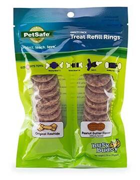 Ppt00-15960 Radio Systems Corporation Rawhide Treat Ring Refills Variety Pack Size A Original And Peanut Ppt00-15960 Radio Systems Corporation Rawhide Treat Ring Refills Variety Pack Size A Original And Peanut