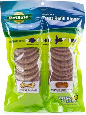 Ppt00-15961 Radio Systems Corporation Petsafe Rawhide Treat Ring Refills Variety Pack Size C Original And