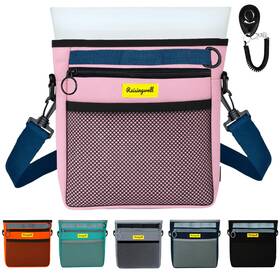 B0dsvtq9ty Raisingwell Dog Treat Pouch Magnetic 4-cup Silicone Fanny Pack Holder With Clicke