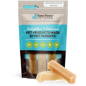 Raw Paws 850006873326 Himalayan Yak Chews For Dogs Medium 3 Count - Pack Of 1