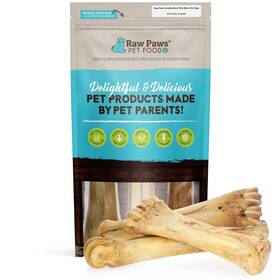 Raw Paws 850006873661 Smoked Beef Shin Bones For Dogs 8-inch 3-ct - 1 Count Pack Of 3
