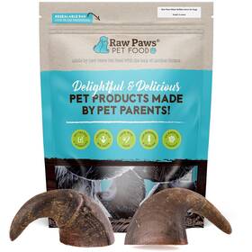 Raw Paws 850035152539 Water Buffalo Horns For Dogs Small 5-count 6.08 Ounce Pack Of 5