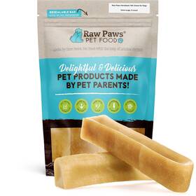 Raw Paws 850035152638 Himalayan Yak Chews For Dogs Extra Large 4 3.44 Ounce Pack Of