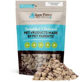 Raw Paws 854821006471 Freeze-dried Beef Liver Treats For Dogs And Cat 8-oz - Made In Usa Tre