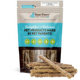 Raw Paws 854821006969 Grain-free Soft Stick Treats For Dogs And Cats - Beef Recipe 6-oz Made In Us