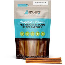 Dbsr20 Raw Paws Fba Thin Bully Sticks For Dogs 6 Inch 20 Pack - Small Do