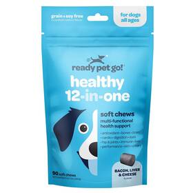 12-in-one Ready Pet Go Supplements 2097716 Healthy For Dogs - 60 Taste Chews Expiration 01/25