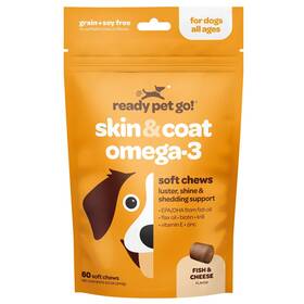 3489803 Ready Pet Go Supplements Skin And Coat Omega-3 For Dogs - 60 Chews Expiration 05/25