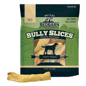 Redbarn Pet Products 785184255155 Bully Slices For Dogs Vanilla Natural Dental Treats 1 Bag