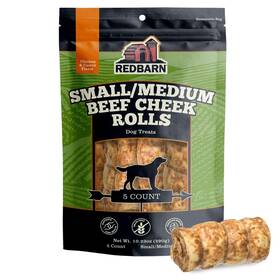 Redbarn Pet Products 785184255544 Allnatural Small/medium Beef Cheek Rolls For Dogs Chick