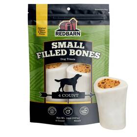 Redbarn Pet Products 785184413272 Natural Beef Femur Bone Chews 4 Count Grain Free Dog Dental Treats 80 Characters