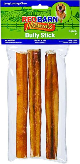 Red25105 Redbarn Pet Products Inc. 3pk - Bully Sticks 7 Inch